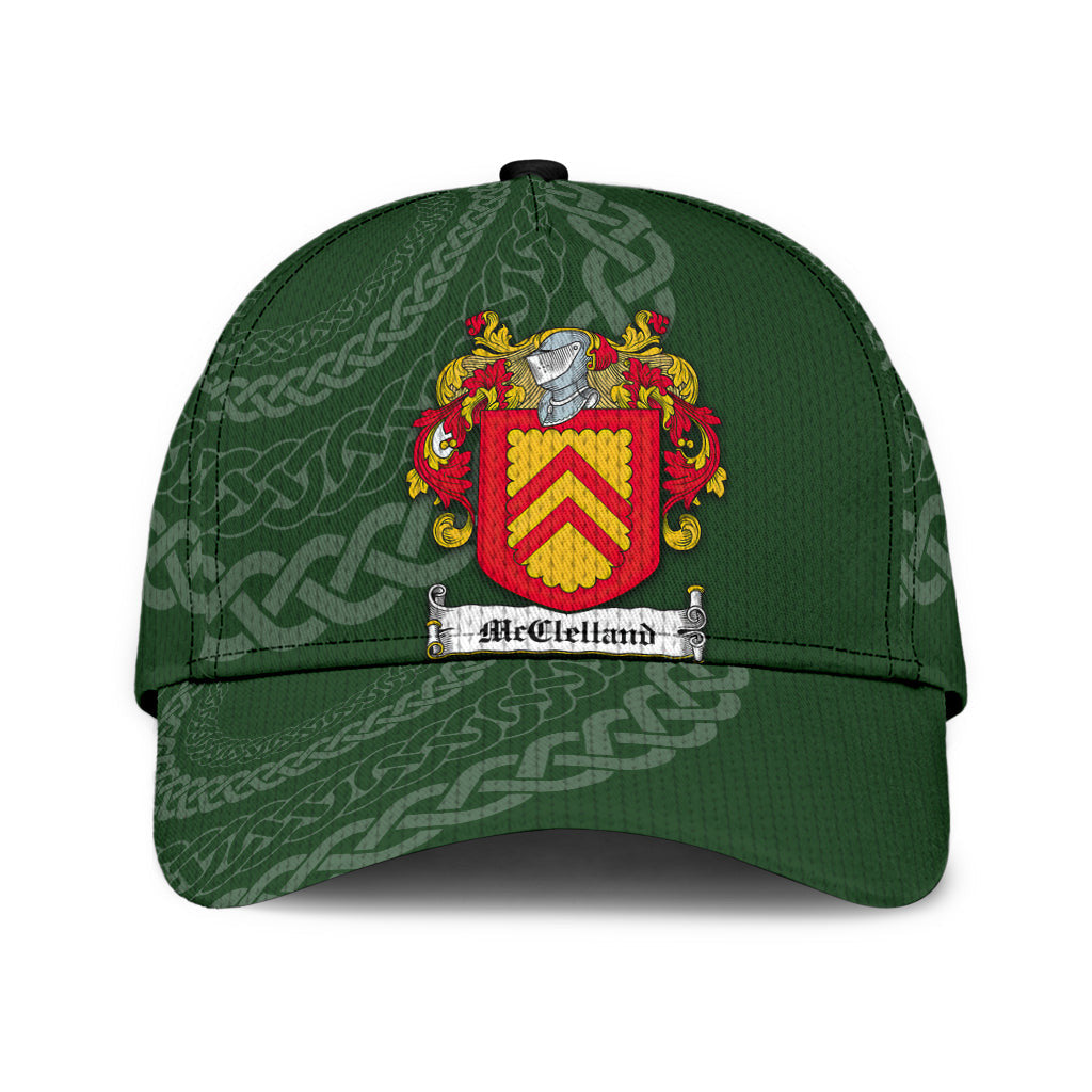 Clan Mcclelland Coat Of Arms - Irish Family Crest St Patrick's Day Classic CapBW67 Classic Cap - Mcclelland Coat Of Arms St Patrick's Day Classic Cap Irish Cap   