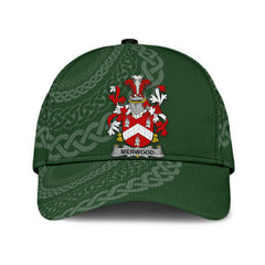 Clan Merwood Coat Of Arms - Irish Family Crest St Patrick's Day Classic CapHL15 Classic Cap - Merwood Coat Of Arms St Patrick's Day Classic Cap Irish Cap   