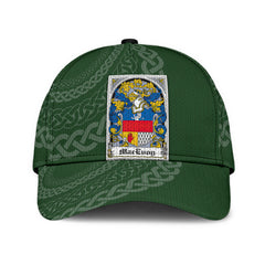 Clan Mcevoy Coat Of Arms - Irish Family Crest St Patrick's Day Classic CapDS41 Classic Cap - Mcevoy Coat Of Arms St Patrick's Day Classic Cap Irish Cap   