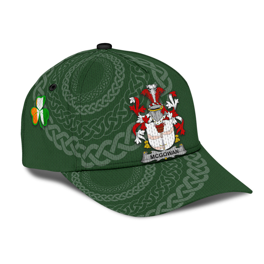 Clan Mcgowan Coat Of Arms - Irish Family Crest St Patrick's Day Classic CapIV42 Classic Cap - Mcgowan Coat Of Arms St Patrick's Day Classic Cap Irish Cap   