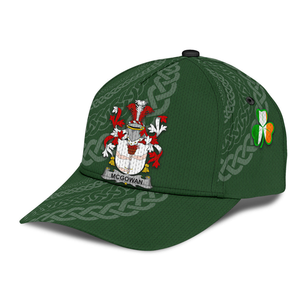 Clan Mcgowan Coat Of Arms - Irish Family Crest St Patrick's Day Classic CapIV42 Classic Cap - Mcgowan Coat Of Arms St Patrick's Day Classic Cap Irish Cap   