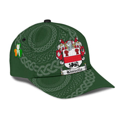 Clan Kinsella Coat Of Arms - Irish Family Crest St Patrick's Day Classic CapFW26 Classic Cap - Kinsella Coat Of Arms St Patrick's Day Classic Cap Irish Cap   