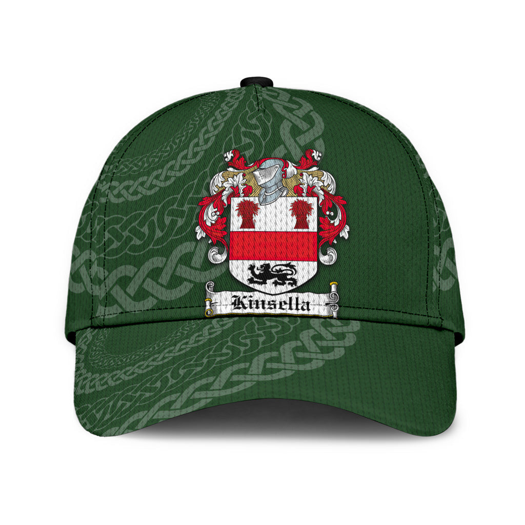 Clan Kinsella Coat Of Arms - Irish Family Crest St Patrick's Day Classic CapFW26 Classic Cap - Kinsella Coat Of Arms St Patrick's Day Classic Cap Irish Cap   