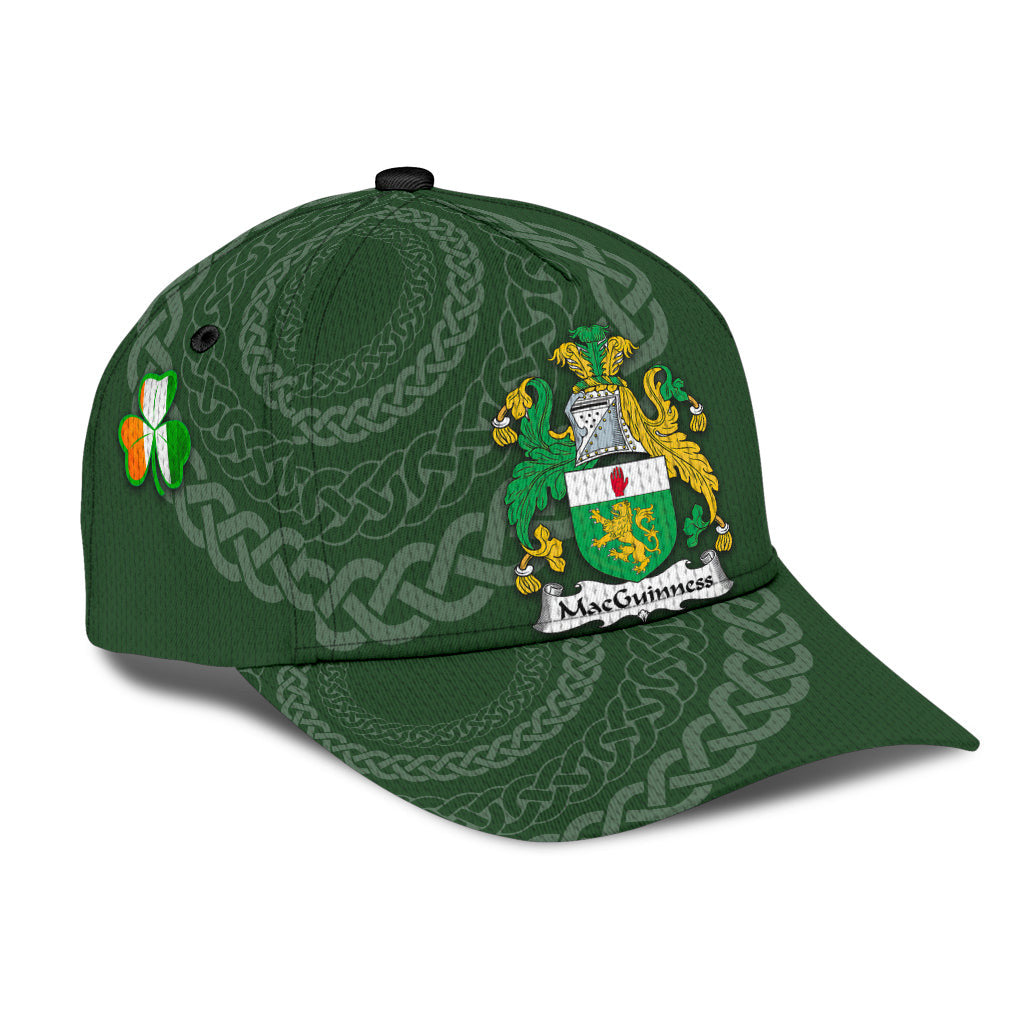 Clan Macguinness Coat Of Arms - Irish Family Crest St Patrick's Day Classic CapKV84 Classic Cap - Macguinness Coat Of Arms St Patrick's Day Classic Cap Irish Cap   