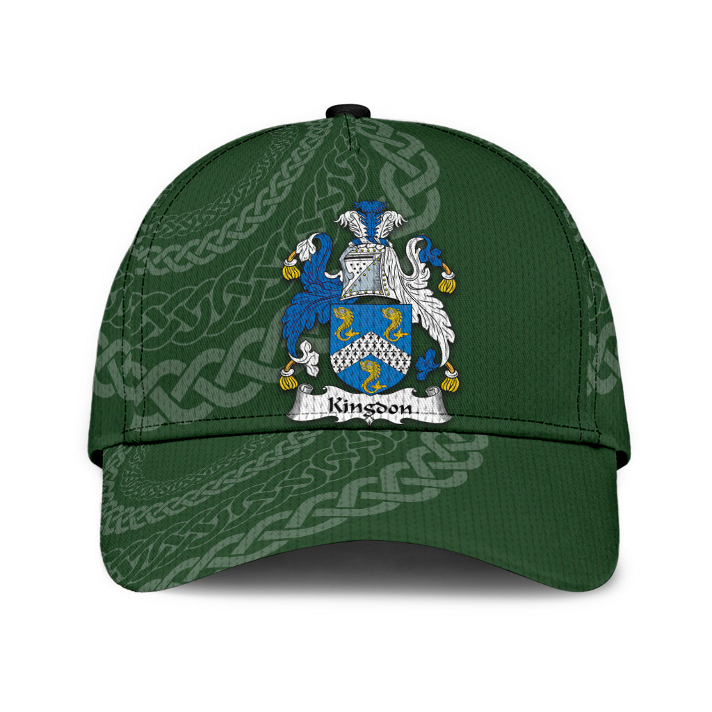 Clan Kingdon Coat Of Arms - Irish Family Crest St Patrick's Day Classic CapZE11 Classic Cap - Kingdon Coat Of Arms St Patrick's Day Classic Cap Irish Cap   