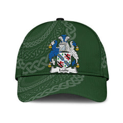 Clan Leslie Coat Of Arms - Irish Family Crest St Patrick's Day Classic CapXK39 Classic Cap - Leslie Coat Of Arms St Patrick's Day Classic Cap Irish Cap   