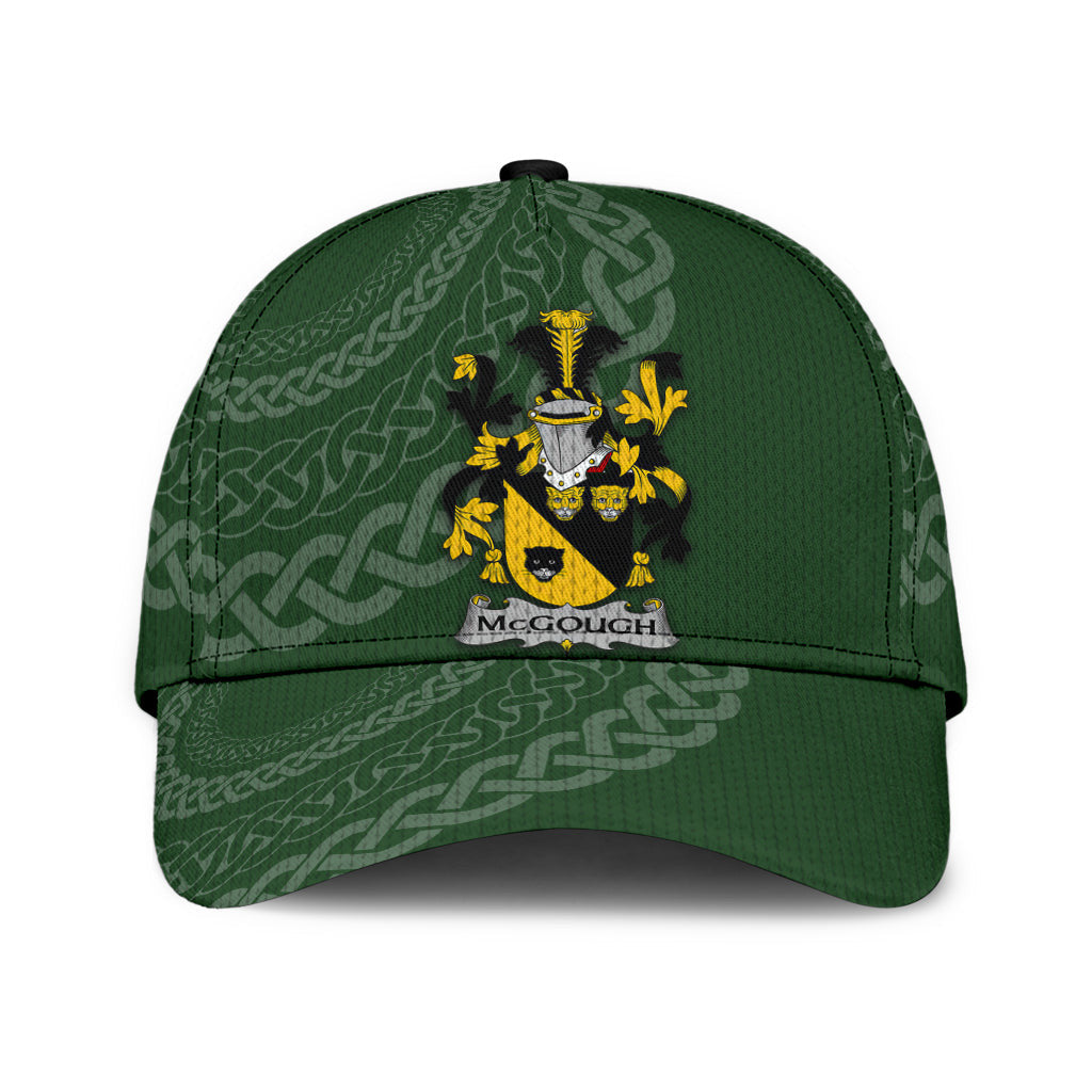 Clan Mcgough Coat Of Arms - Irish Family Crest St Patrick's Day Classic CapEF58 Classic Cap - Mcgough Coat Of Arms St Patrick's Day Classic Cap Irish Cap   