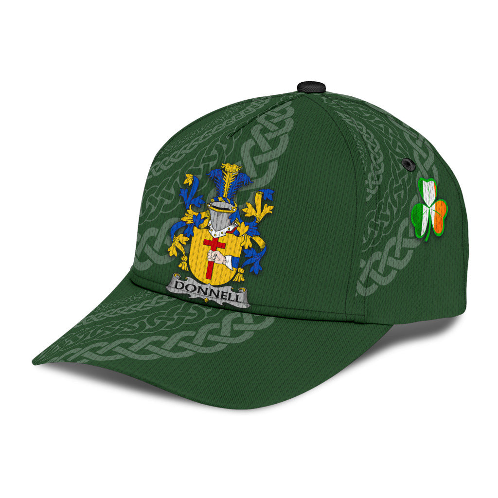 Clan Donnell Coat Of Arms - Irish Family Crest St Patrick's Day Classic CapKI20 Classic Cap - Donnell Coat Of Arms St Patrick's Day Classic Cap Irish Cap   