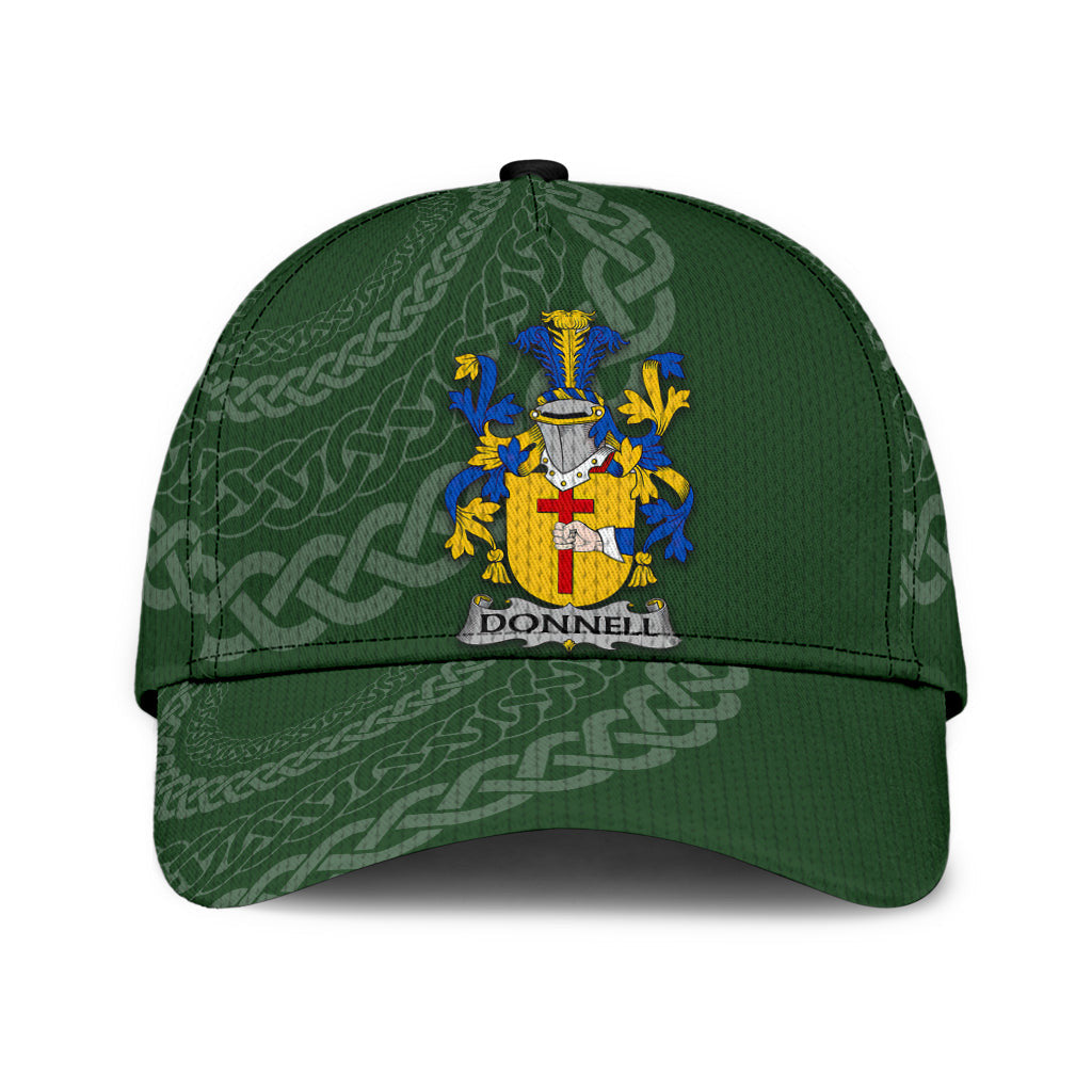 Clan Donnell Coat Of Arms - Irish Family Crest St Patrick's Day Classic CapKI20 Classic Cap - Donnell Coat Of Arms St Patrick's Day Classic Cap Irish Cap   