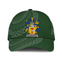 Clan Donnell Coat Of Arms - Irish Family Crest St Patrick's Day Classic CapKI20 Classic Cap - Donnell Coat Of Arms St Patrick's Day Classic Cap Irish Cap   