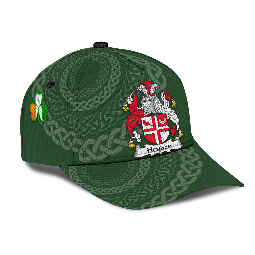 Clan Heydon Coat Of Arms - Irish Family Crest St Patrick's Day Classic CapLZ28 Classic Cap - Heydon Coat Of Arms St Patrick's Day Classic Cap Irish Cap   