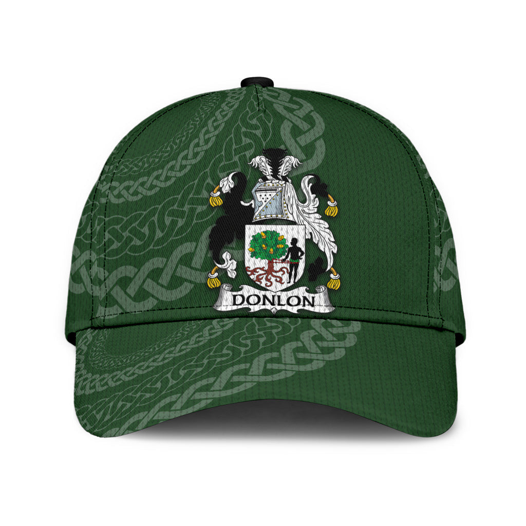 Clan Donlon Coat Of Arms - Irish Family Crest St Patrick's Day Classic CapWO72 Classic Cap - Donlon Coat Of Arms St Patrick's Day Classic Cap Irish Cap   