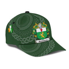 Clan Guinness Coat Of Arms - Irish Family Crest St Patrick's Day Classic CapHS13 Classic Cap - Guinness Coat Of Arms St Patrick's Day Classic Cap Irish Cap   