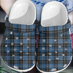 Clan Clergy Blue Tartan Clogs Classic WE72 Clergy Blue Tartan Tartan Today   