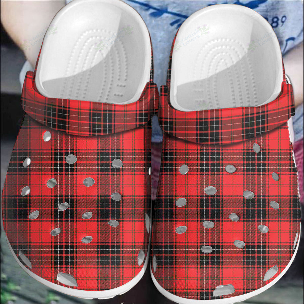 Clan Wemyss Modern Tartan Clogs Classic DL50 Wemyss Modern Tartan Tartan Today   