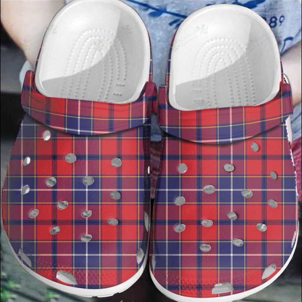 Clan Wishart Dress Tartan Clogs Classic XA65 Wishart Dress Tartan Tartan Today   