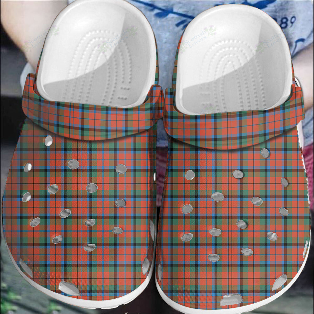 Clan MacNaughton Ancient Tartan Clogs Classic PA30 MacNaughton Ancient Tartan Tartan Today   