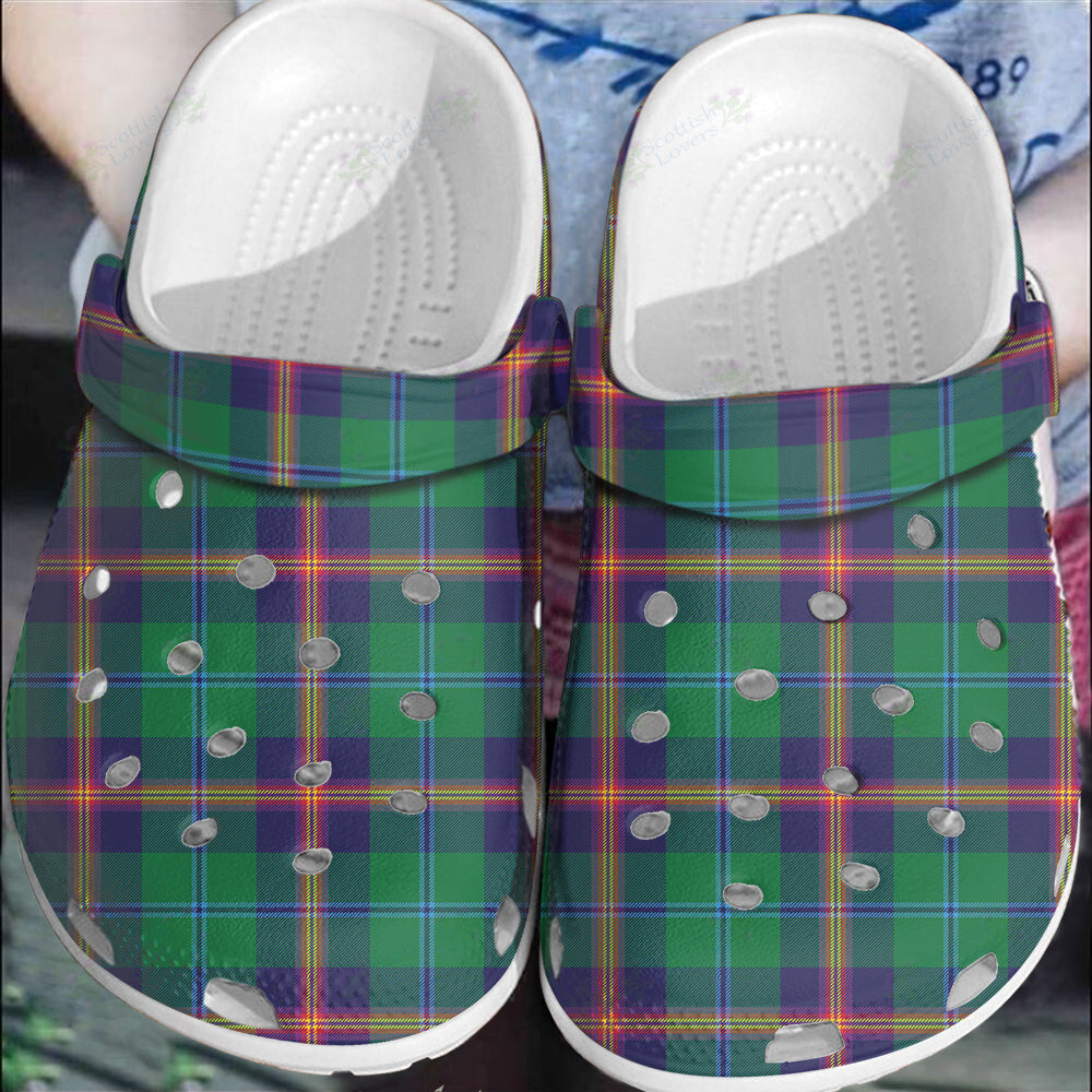 Clan Young Modern Tartan Clogs Classic BX70 Young Modern Tartan Tartan Today   