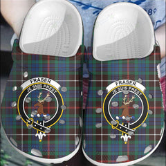 Clan Fraser Hunting Ancient Tartan Crest Clogs Classic YG33 Fraser Hunting Ancient Tartan Tartan Today   