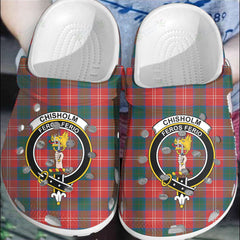 Clan Chisholm Ancient Tartan Crest Clogs Classic JD20 Chisholm Ancient Tartan Tartan Today   