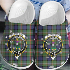 Clan Fergusson Modern Tartan Crest Clogs Classic QC79 Fergusson Modern Tartan Tartan Today   