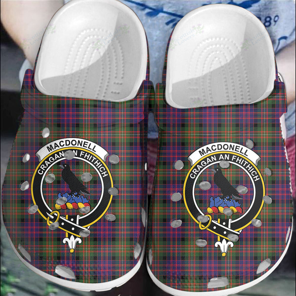 Clan MacDonnell of Glengarry Modern Tartan Crest Clogs Classic OR85 MacDonnell of Glengarry Modern Tartan Tartan Today   