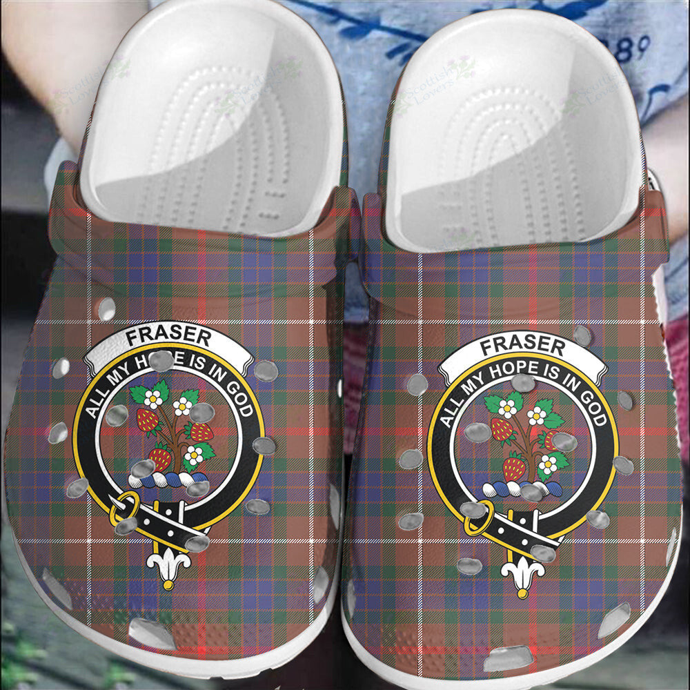 Clan Fraser Hunting Modern Tartan Crest Clogs Classic ZP58 Fraser Hunting Modern Tartan Tartan Today   