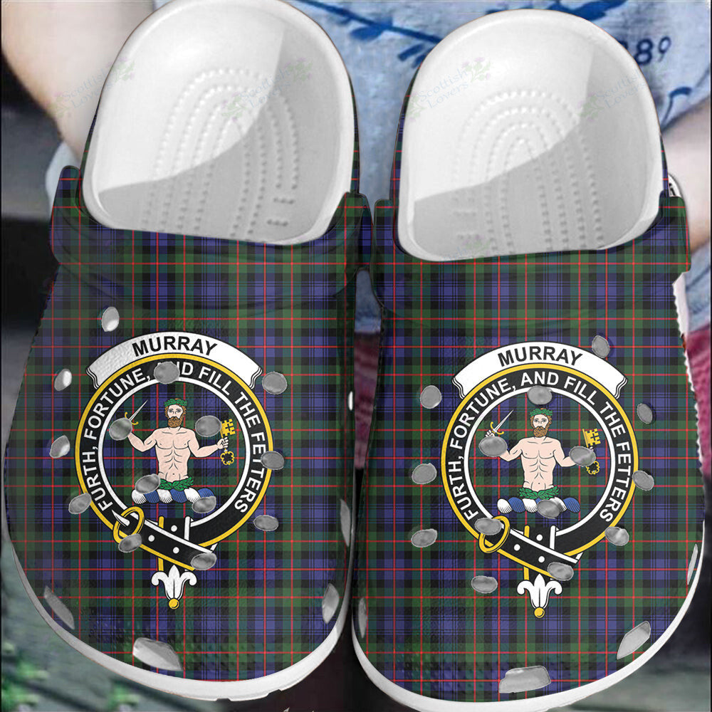 Clan Murray of Atholl Modern Tartan Crest Clogs Classic GN76 Murray of Atholl Modern Tartan Tartan Today   