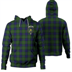 Clan Dundas Modern 02 Tartan Hoodie Crest QRORGAI0-1 Dundas Modern 02 Tartan Hoodies   