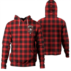 Clan Cunningham Modern Tartan Hoodie Crest TKK84SJR-1 Cunningham Modern Tartan Hoodies   