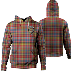 Clan Drummond of Strathallan Tartan Hoodie Crest F8VNCTSR-1 Drummond of Strathallan Tartan Hoodies   