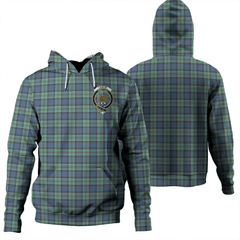 Clan Leslie Hunting Tartan Hoodie Crest EFKHPV5T-1 Leslie Hunting Tartan Hoodies   