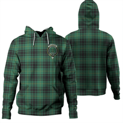 Clan MacArthur Ancient Tartan Hoodie Crest APLPXOQ4-1 MacArthur Ancient Tartan Hoodies   