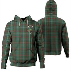 Clan Gayre Tartan Hoodie Crest HIBYGIBF-1 Gayre Tartan Hoodies   