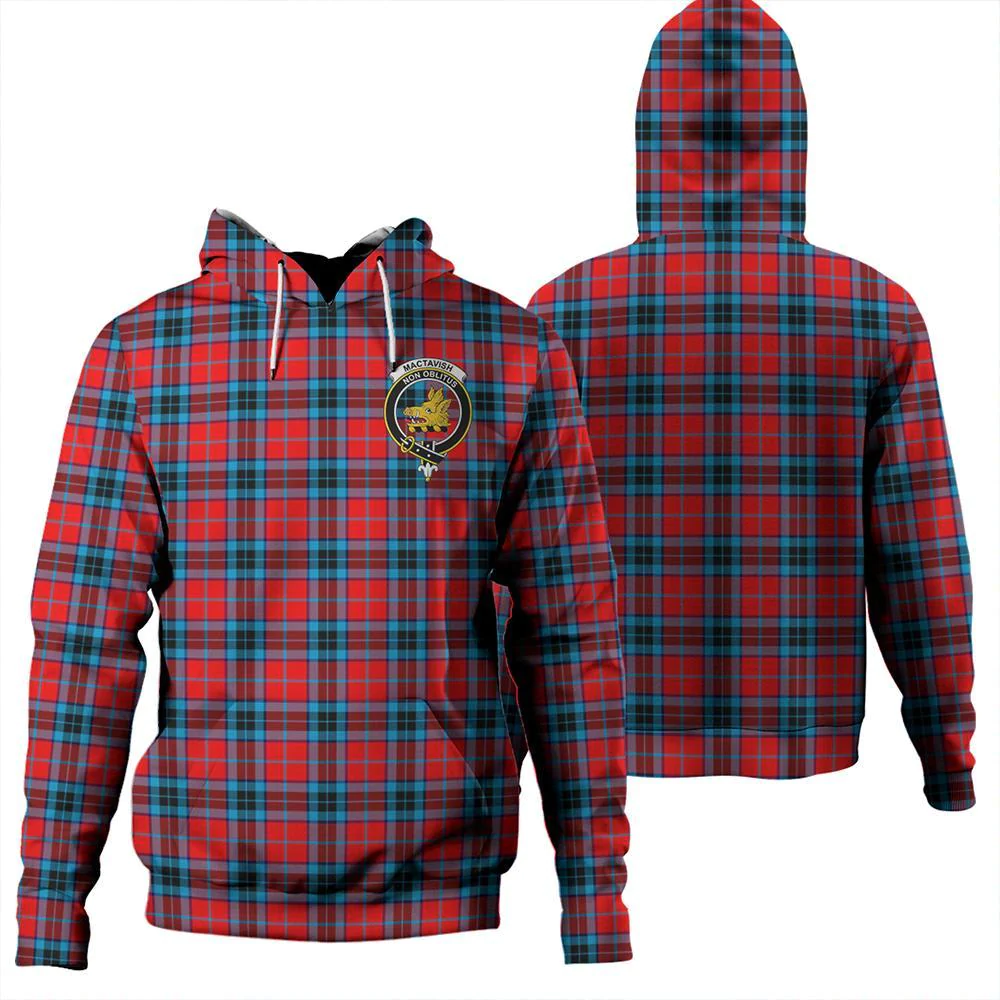 Clan MacTavish Modern Tartan Hoodie Crest SSHIRYBZ-1 MacTavish Modern Tartan Hoodies   