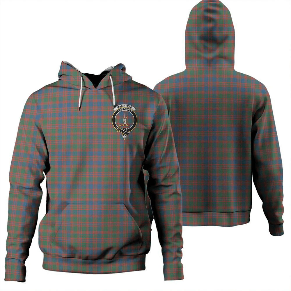 Clan MacIntyre Ancient Tartan Hoodie Crest OJICOWQI-1 MacIntyre Ancient Tartan Hoodies   