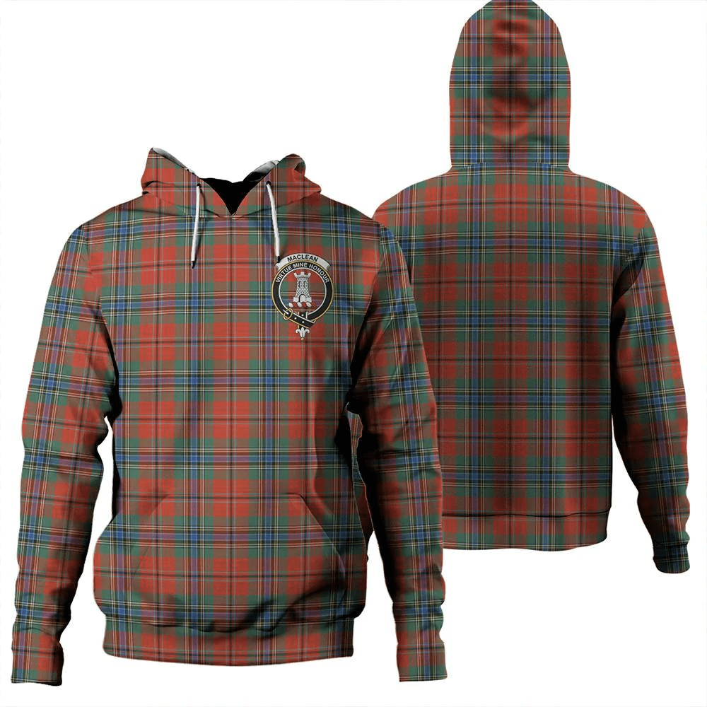 Clan MacLean of Duart Ancient Tartan Hoodie Crest PFWFUUND-1 MacLean of Duart Ancient Tartan Hoodies   