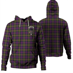 Clan MacDonnell of Glengarry Modern Tartan Hoodie Crest ISUEZ3BO-1 MacDonnell of Glengarry Modern Tartan Hoodies   