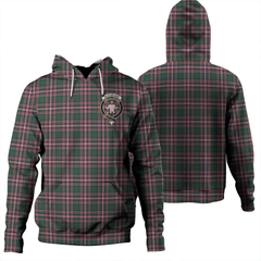 Clan MacFarlane Hunting Modern Tartan Hoodie Crest MHPKLCKG-1 MacFarlane Hunting Modern Tartan Hoodies   