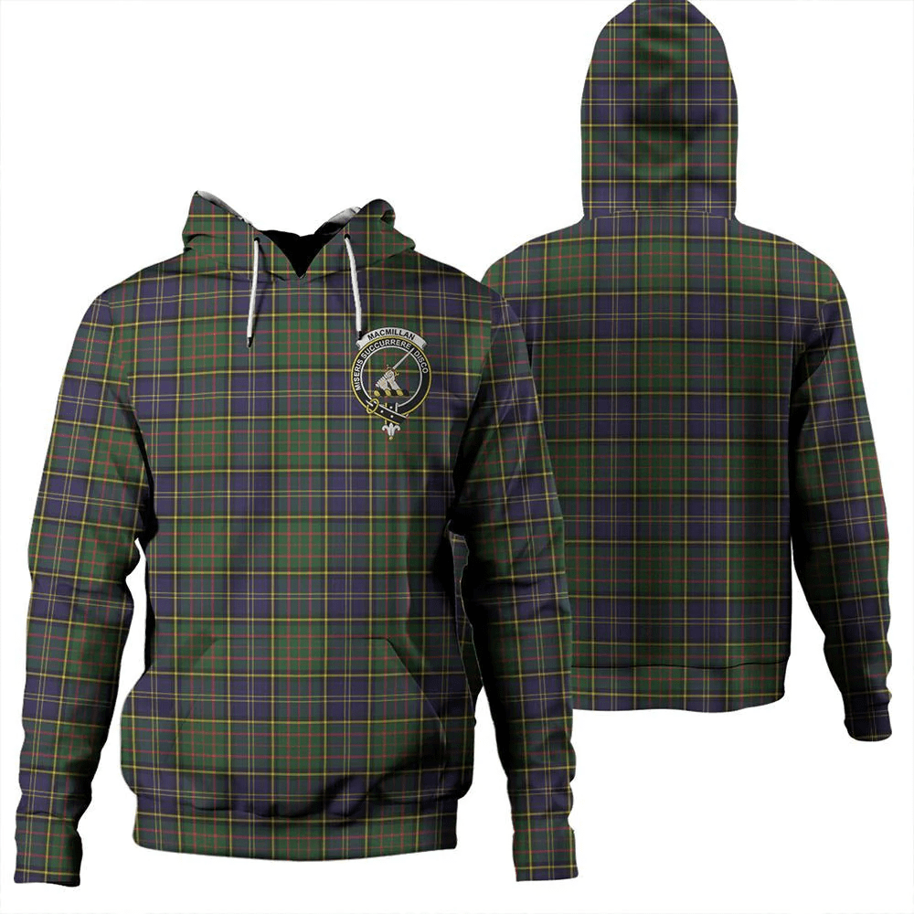 Clan MacMillan Hunting Modern Tartan Hoodie Crest GHSC1436-1 MacMillan Hunting Modern Tartan Hoodies   