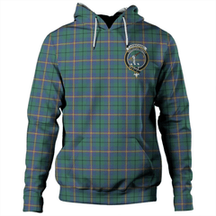 Clan Carmichael Ancient Tartan Hoodie Crest Q1QGZTKK-1 Carmichael Ancient Tartan Hoodies   