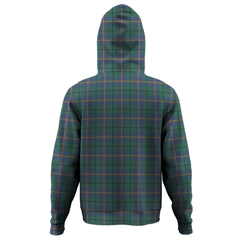 Clan Carmichael Ancient Tartan Hoodie Crest Q1QGZTKK-1 Carmichael Ancient Tartan Hoodies   