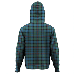 Clan Campbell of Cawdor Ancient Tartan Hoodie Crest FMD4XT2E-1 Campbell of Cawdor Ancient Tartan Hoodies   