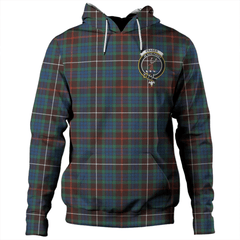 Clan Fraser Hunting Ancient Tartan Hoodie Crest XR3FKP8M-1 Fraser Hunting Ancient Tartan Hoodies   