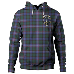 Clan Guthrie Modern Tartan Hoodie Crest P1N6XYQN-1 Guthrie Modern Tartan Hoodies   