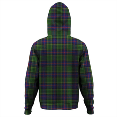 Clan Forsyth Modern Tartan Hoodie Crest D9MKQQBJ-1 Forsyth Modern Tartan Hoodies   