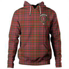 Clan MacAlister Modern Tartan Hoodie Crest QUJLUP2Z-1 MacAlister Modern Tartan Hoodies   