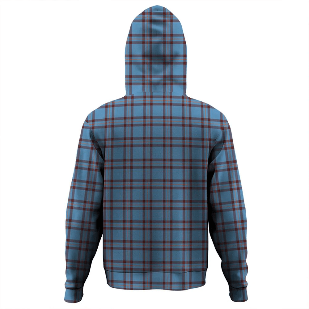 Clan Elliot Ancient Tartan Hoodie Crest P9ETEK5P-1 Elliot Ancient Tartan Hoodies   