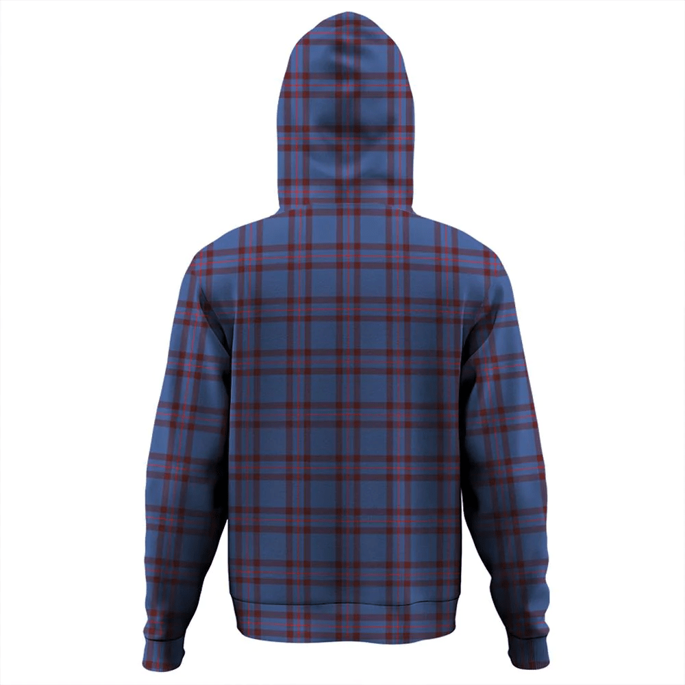 Clan Elliot Modern Tartan Hoodie Crest WCWYDE2Z-1 Elliot Modern Tartan Hoodies   