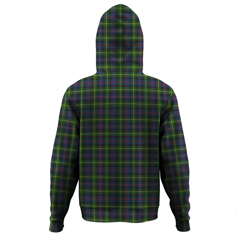 Clan Farquharson Modern Tartan Hoodie Crest WMV8TIFY-1 Farquharson Modern Tartan Hoodies   